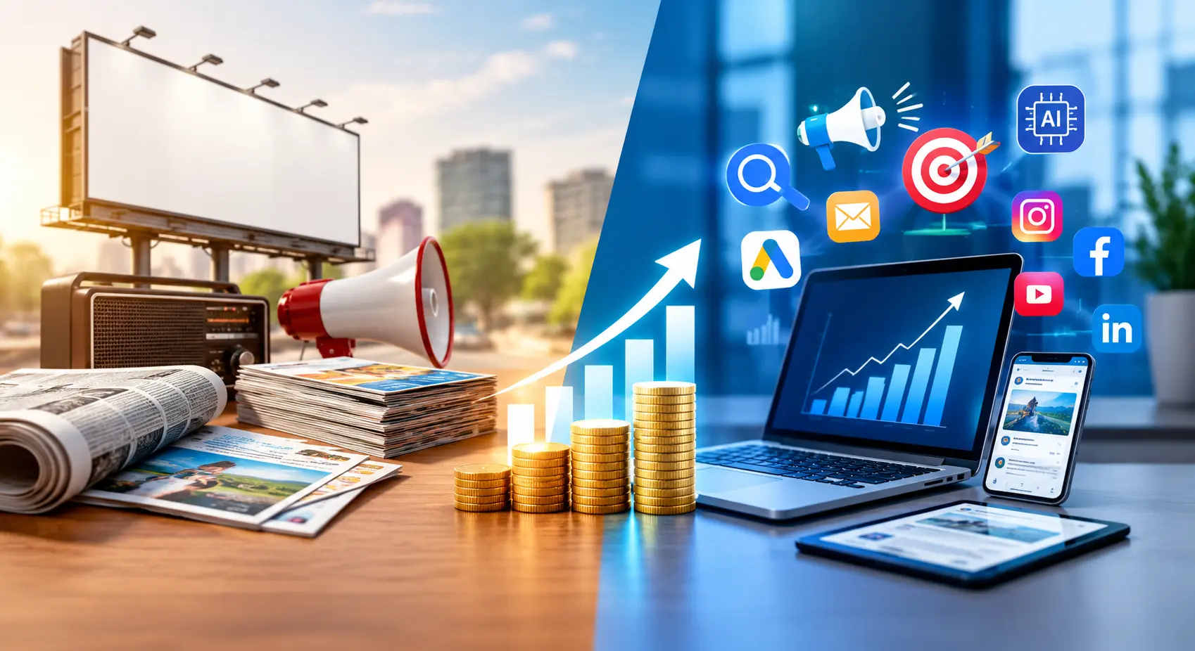 Traditional Marketing vs Digital Marketing: Which Delivers Better ROI?